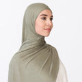 Jersey Hijab - Sage