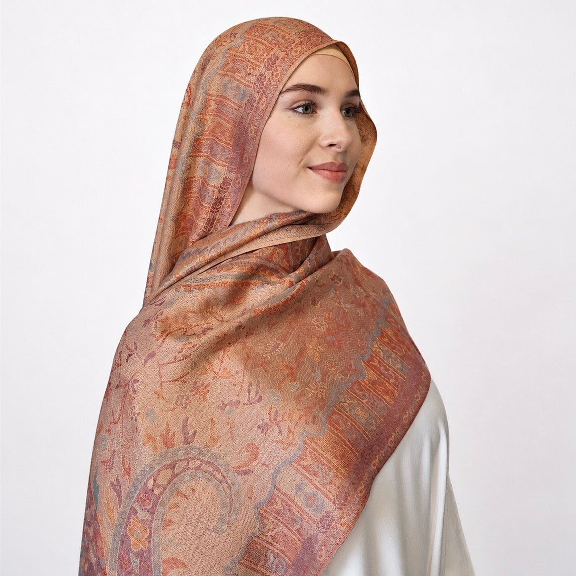 Pashmina Hijab - Mocca