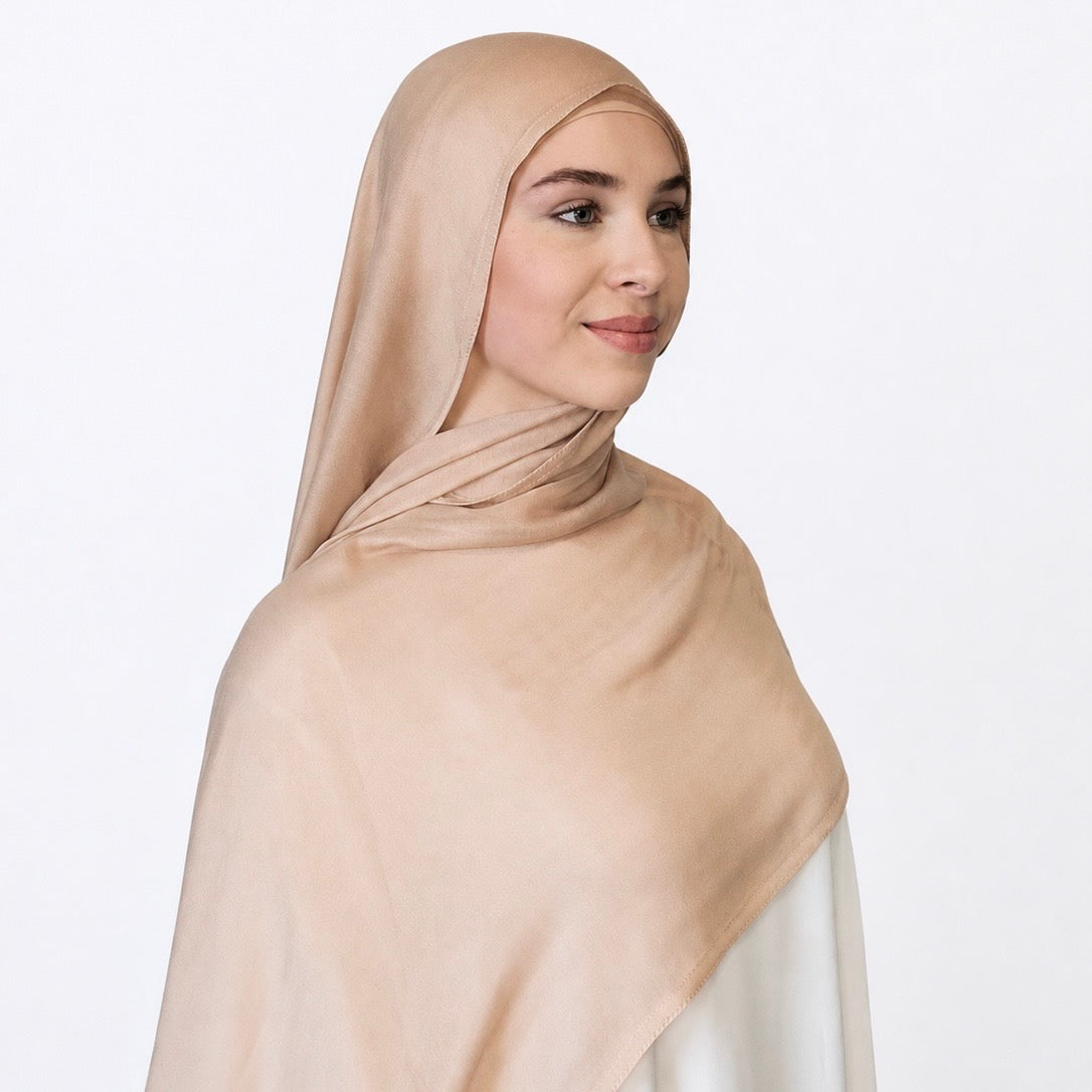 Modal Hijab - Beige