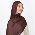 Modal Hijab - Chocolate