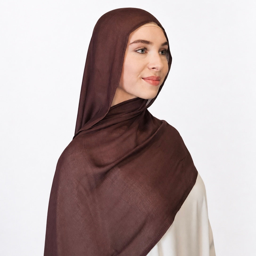 Modal Hijab - Chocolate